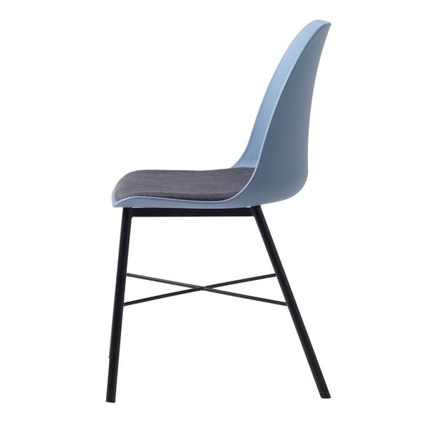Set 2 scaune Unique Furniture Whistler, albastru - gri-image-2