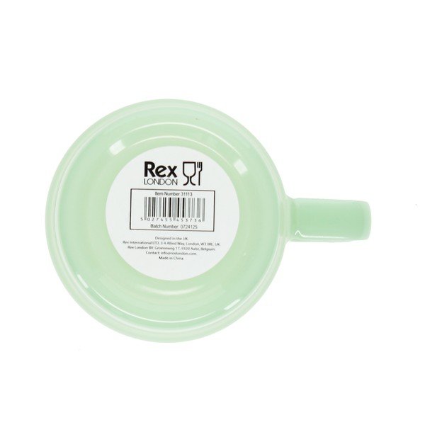 Cană verde-mentă din sticlă 280 ml – Rex London-image-4