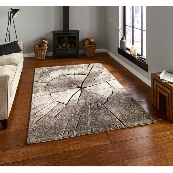 Covor bej 230x160 cm Woodland - Think Rugs-image-1