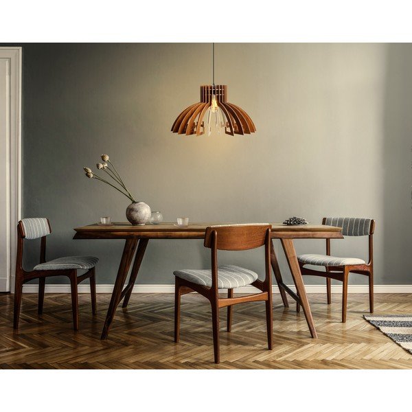 Lustră în culoare naturală ø 39 cm – Opviq lights-image-3