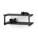 Pantofar negru suspendat din metal 71x26x34 cm Marco – Spinder Design