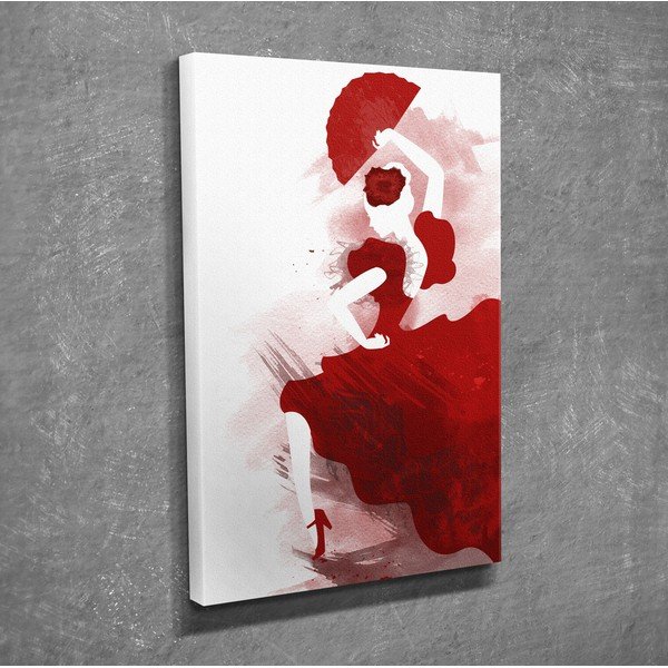 Tablou pe pânză Flamenco, 30 x 40 cm-image-1