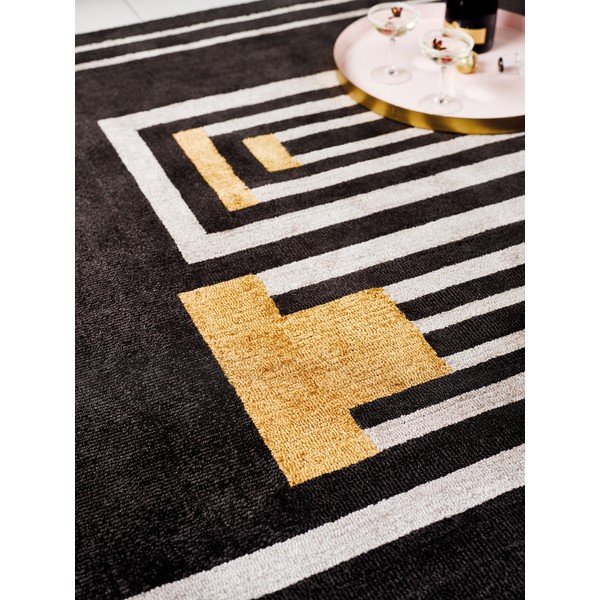 Covor țesut manual Flair Rugs Moderne Lifestyle, 200 x 290 cm, maro-image-3