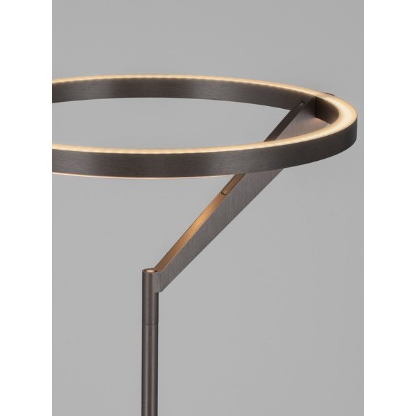 Lampadar argintiu LED cu intensitate reglabilă din aluminiu (înălțime 168 cm) Tilia – Nova Luce-image-3