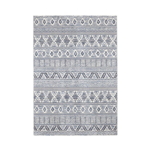 Covor Elle Decoration Arty Roanne, 120 x 170 cm, albastru