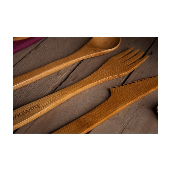 Tacâmuri din bambus Bambum Panforte, 3 piese-image-2