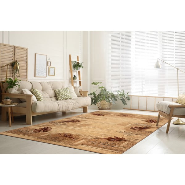 Covor bej-chihlimbar 200x300 cm Olsza – FD-image-1