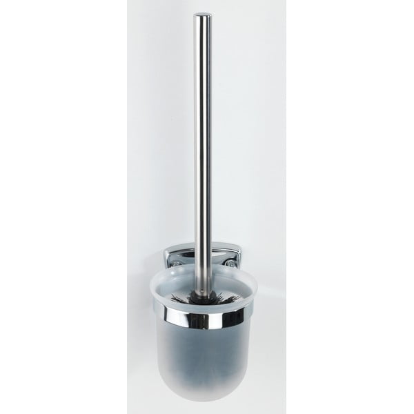 Perie WC de perete cu mâner inoxidabil Wenko Basic-image-1