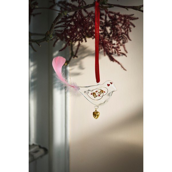 Ornament de Crăciun suflat manual din sticlă ø 8 cm Ann-Sofi Romme – Holmegaard-image-1