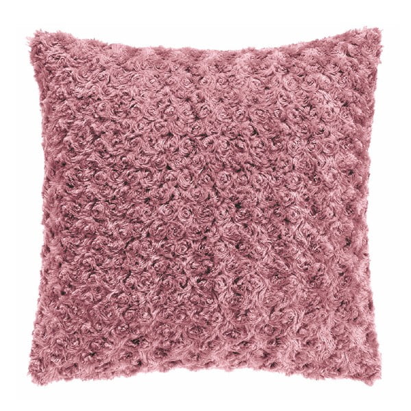 Pernă Tiseco Home Studio Curl, 45 x 45 cm, roz