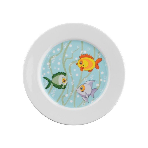 Set veselă pentru copii 5 piese din porțelan Kütahya Porselen Sea World-image-4