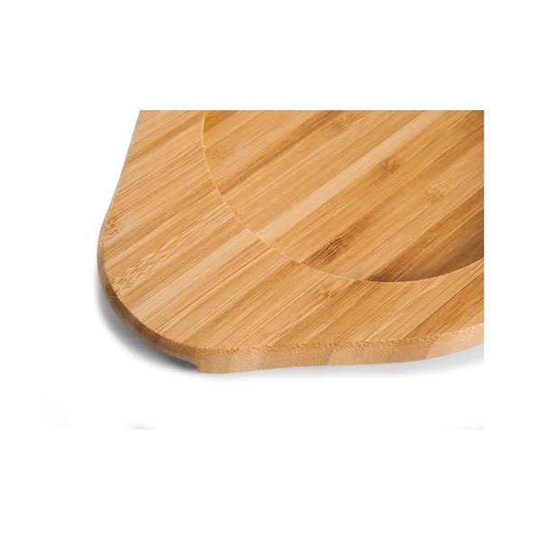 Tavă din bambus pentru servit Bambum Lobe Small-image-2