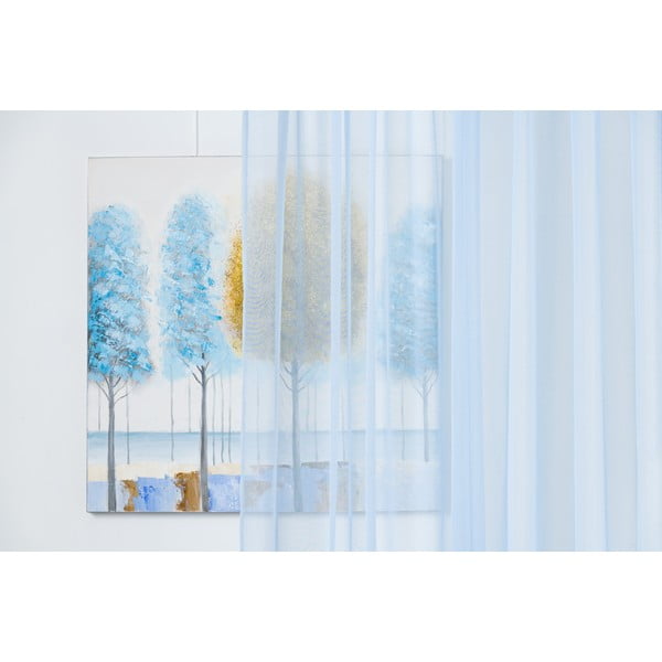 Perdea albastră 140x245 cm Voile – Mendola Fabrics-image-2