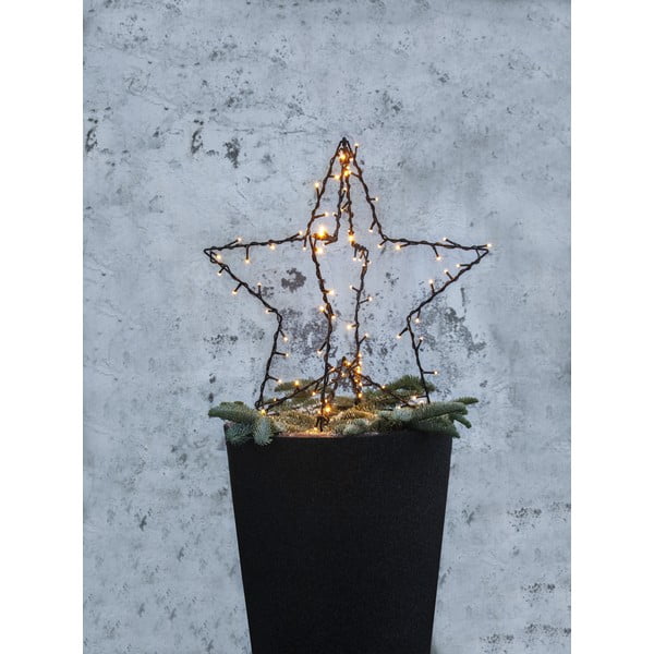 Decorațiune luminoasă neagră de Crăciun Foldy - Star Trading-image-3