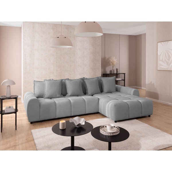 Colțar gri (cu colț pe partea dreaptă/cu șezlong) Albane  – Ropez-image-1