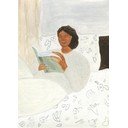 Poster 50x70 cm Morning Read  – Isabelle Vandeplassche – The Poster Club