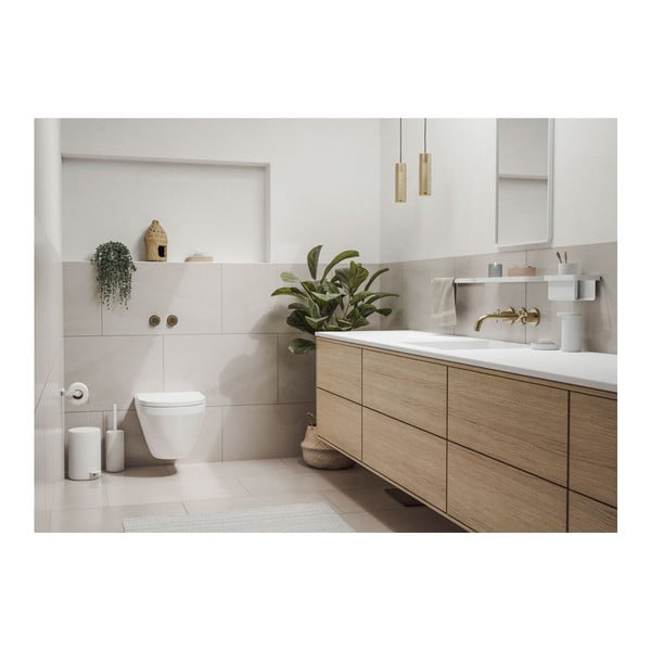 Perie pentru toaletă Zona Rim, alb-image-1