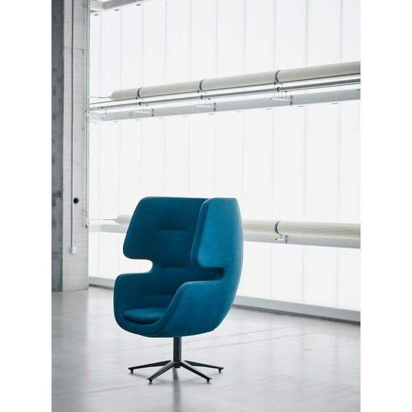 Fotoliu rotativ Softline Moai, verde închis-image-3