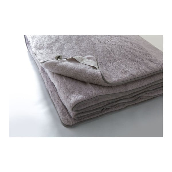 Pătură de lână merino Royal Dream Quilt, 140 x 200 cm, gri