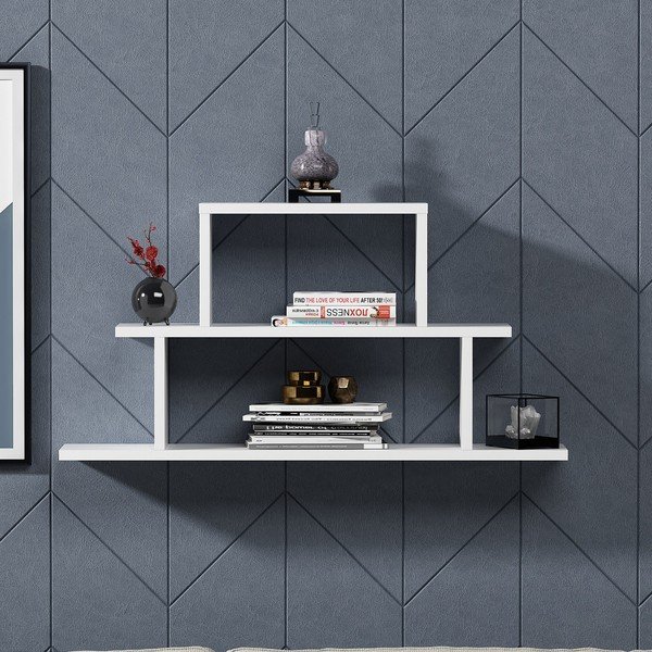 Raft alb etajat Pasific – Kalune Design-image-2