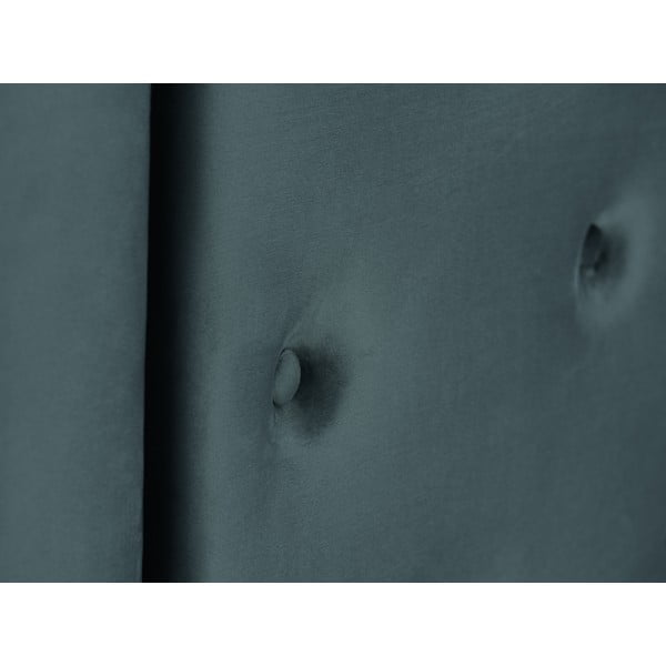 Tăblie pat Cosmopolitan Cloud, lățime 200 cm, albastru petrol-image-3