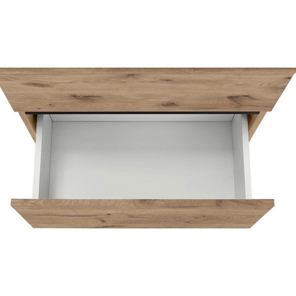 Dulap sub chiuvetă în culoare naturală cu aspect de lemn de stejar 60x55 cm Wisla – Støraa-image-4