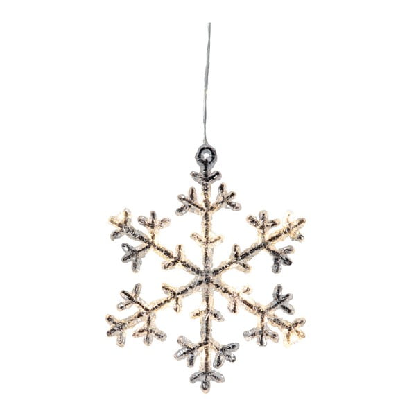 Decorațiune cu LED Best Season Icy Snowflake, 18 cm