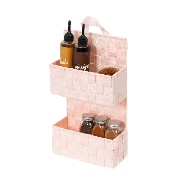 Coş depozitare supraetajat Compactor Bristol, roz deschis-image-4