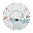 Covor pentru copii lavabil ø120 cm Snowy Hills – Mila Home