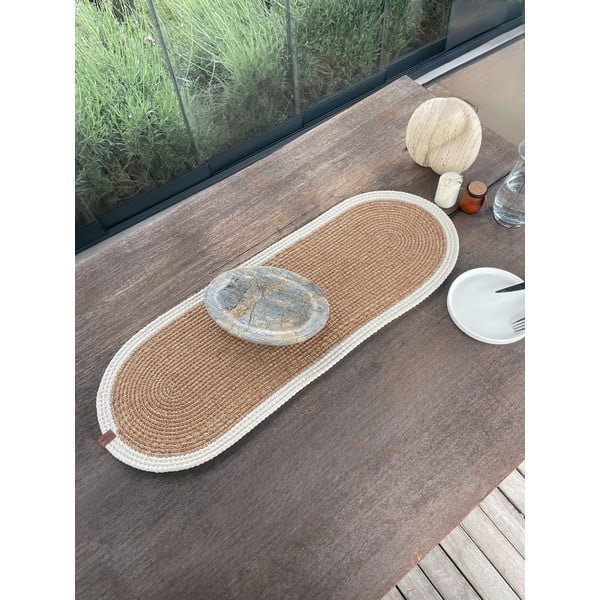 Napron de masă din iută 35x100 cm Wicker – Mila Home Luxury-image-3