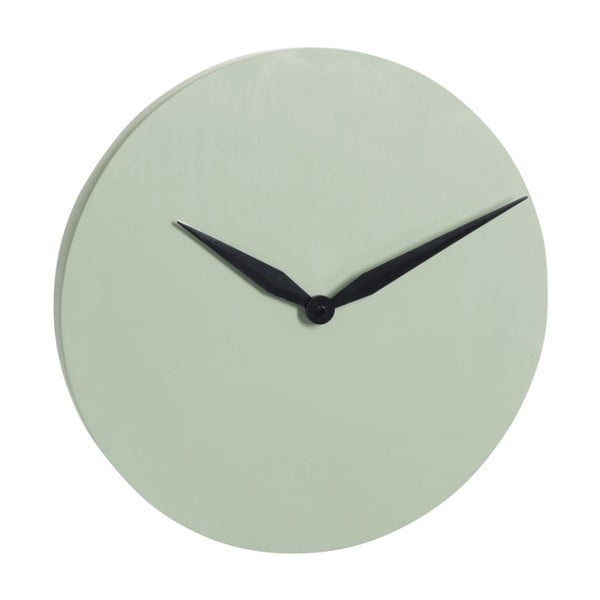 Ceas de perete J-Line Modern, ⌀ 40 cm, verde
