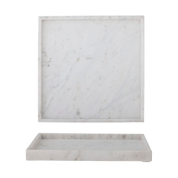 Tavă decorativă din marmură 35x35 cm Majsa – Bloomingville-image-4