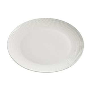 Farfurie din porțelan Maxwell & Williams Diamonds, ø 27 cm, alb