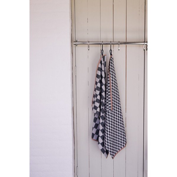 Cuier de perete argintiu mat din oțel inoxidabil 70 cm Hang-It – Mette Ditmer Denmark-image-4