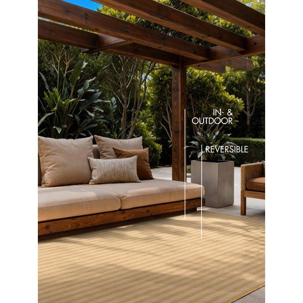 Covor pentru exterior și interior galben ocru/crem 200x300 cm Haringey Linley – Ted Baker-image-3