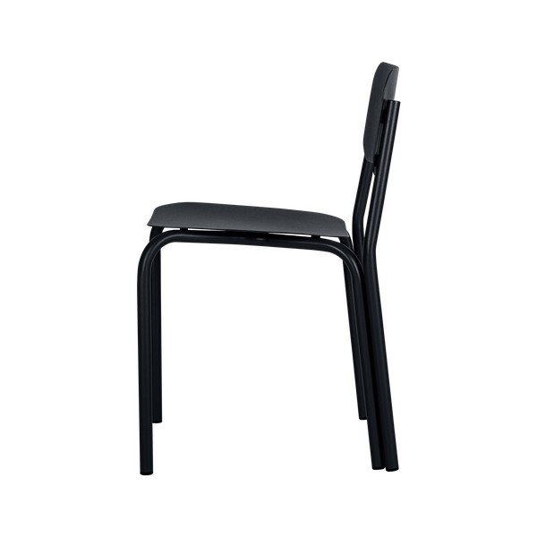 Scaun de grădină negru din metal Kei – noo.ma-image-2