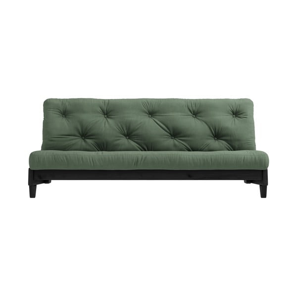 Canapea variabilă KARUP Design Fresh Black, verde