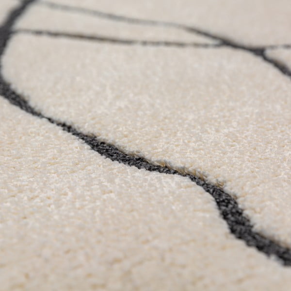 Covor crem 120x170 cm Flow – Flair Rugs-image-2