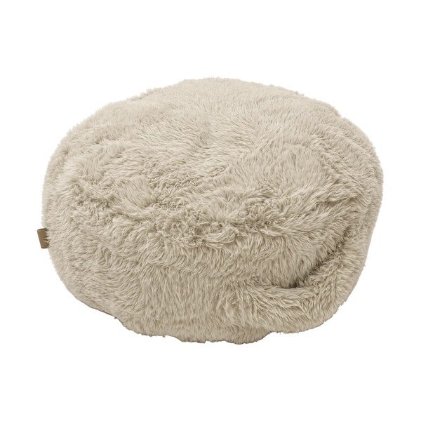 Fotoliu puf pentru copii bej Mammoth – Meowbaby