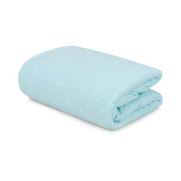 Pătură pentru copii turcoaz din bumbac 100x80 cm Sunny - Mijolnir-image-2