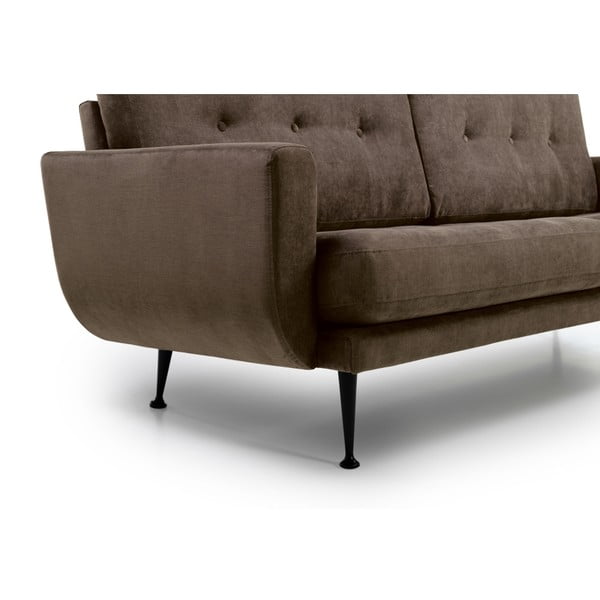 Canapea Scandic Fly, maro-image-4