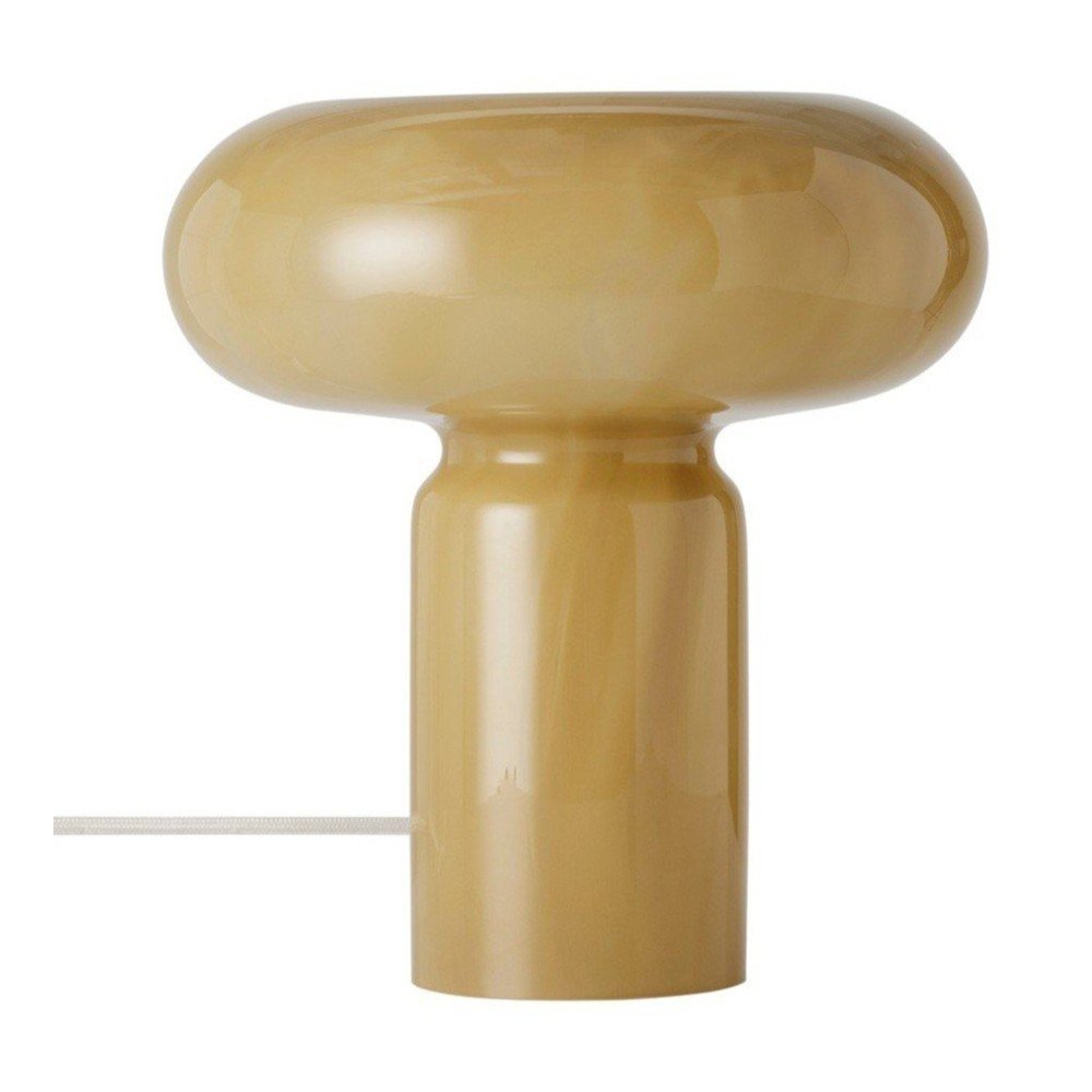 Veioză kaki din sticlă (înălțime 28 cm) Aurora – Ellos Home