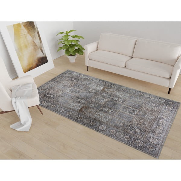 Covor gri lavabil 120x180 cm Vintage Orient – Vitaus-image-1