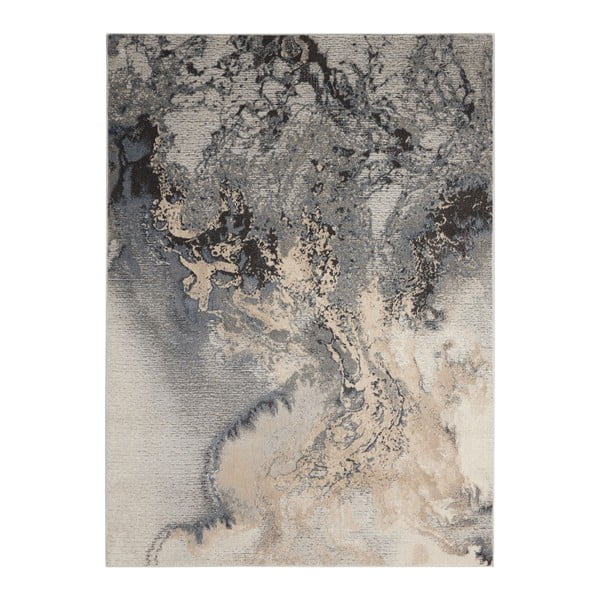 Covor Nourison Maxell Grey Duro, 178 x 117 cm