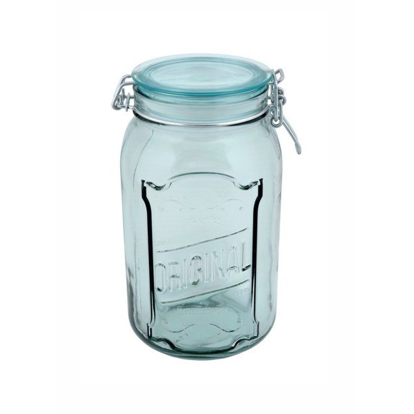 Borcan din sticlă reciclată cu închidere ermetică Ego Dekor Original, 1,9 l