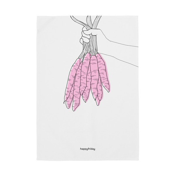 Prosoape de vase 2 buc. din bumbac 50x70 cm Carrots – Happy Friday-image-2