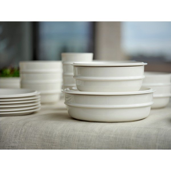 Bol mic crem pentru supă din porțelan 600 ml Eau – Zone-image-3