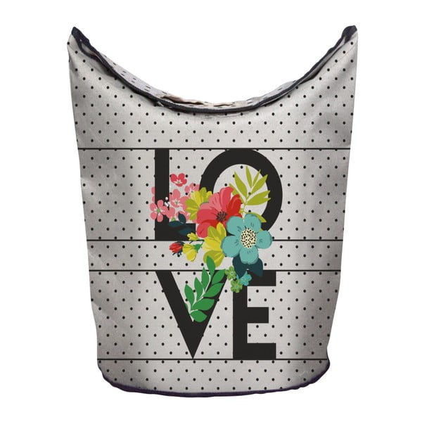 Coș depozitare Butter Kings Love And Flowers-image-1
