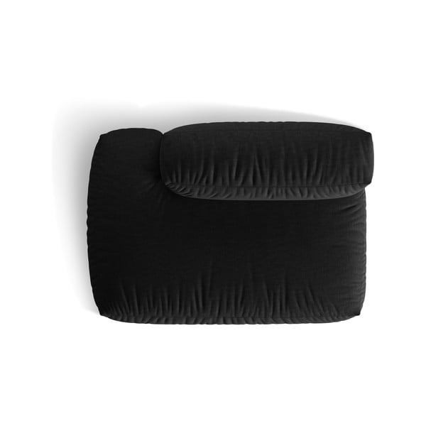 Modul pentru canapea modulară negru (cu colț pe partea stângă ) Martina – Micadoni Home-image-4