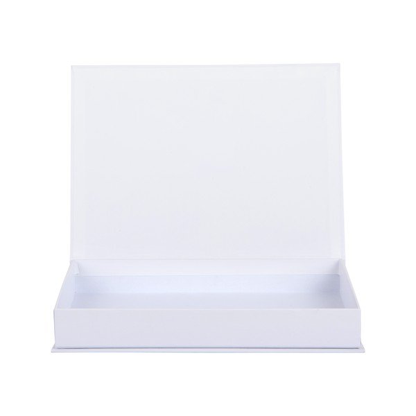 Cutie de depozitare albă/mov din hârtie decorativă 18x4x25 cm Pina Colada – PT LIVING-image-2